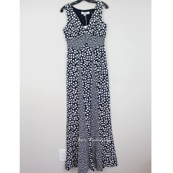 NWT Diane Von Furstenberg DVF Silk Maxi Dress - Boho Gown for Summer Wedding - Picture 5 of 14